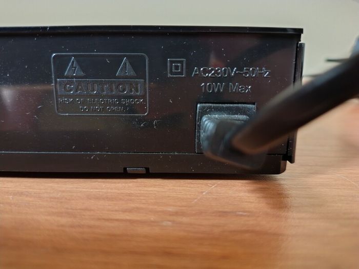 Grundig Freesat Box with Remote for Parts or Repair.