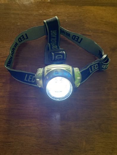 Led head lights straps