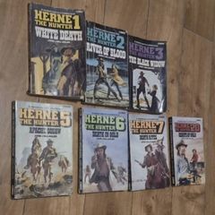 Herne the Hunter. 1980's Corgi Western books. Job lot of seven books