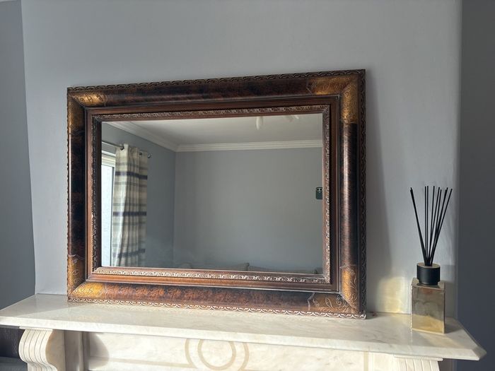 Large decorative mirror