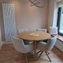 Round Dining Table 120cm diameter. Image 2