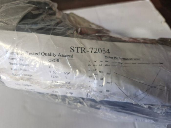 nissan patrol  starter motor