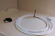 White 5 Core 1mm Flexible Cable, 7 m