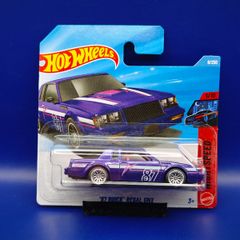 Hot Wheels '87 Buick Regal GNX with custom wheels.