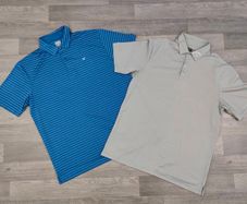2 X Callaway Golf Polo Shirts Mens Large