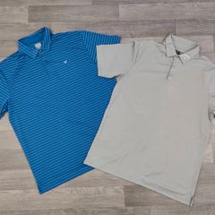 2 X Callaway Golf Polo Shirts Mens Large