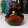 68 - Vintage 4oz Bovril Dark Brown Glass Embossed Letters Jar Image 4