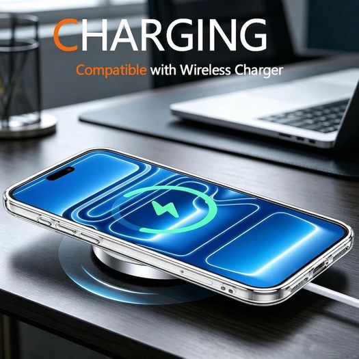Case for iPhone 18 Pro Max, 17 Pro Max, 17e, 16e, 15 Silicone Gel Cover Clear Transparent Shockproof Shell