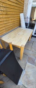 Table and 6 chairs