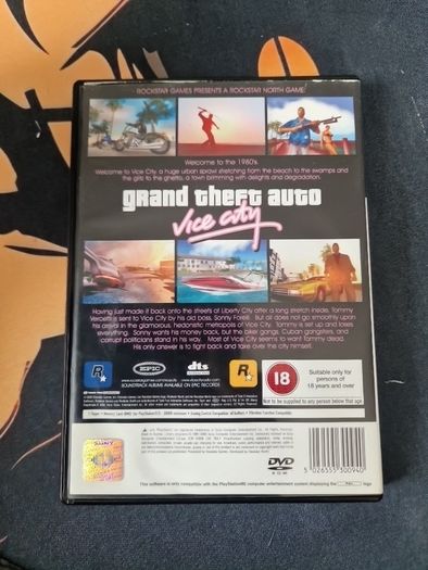 Grand Theft Auto Vice City PlayStation2 Ps2 Games Original