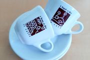 Espresso cup and saucer sets (2)