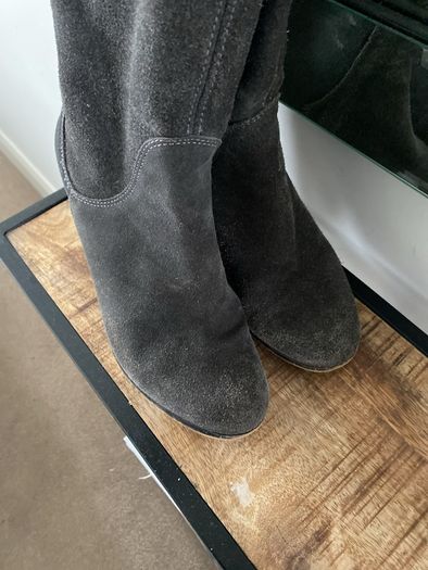 Boots Clarks suede leather
