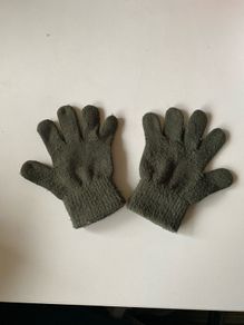 Children gloves - green - 3/6 years old