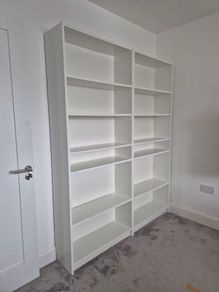 Billy bookcase x 2