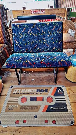 Retro design bus seats/benches