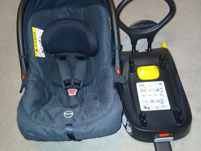 Baby car seat and ISOFix