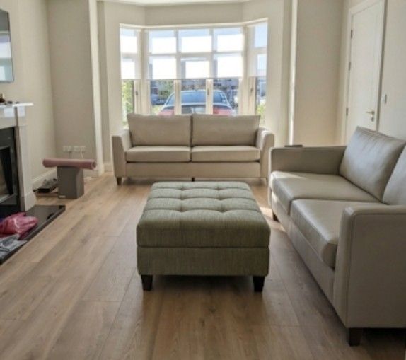 3 - Seater, 2- Seater Couches and Ottoman
