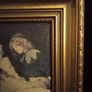 Oleograph of Wake Up It's A Christmas Morning by Arthur Elsley Image 5