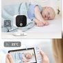 GHB 5-Inch Baby Monitor with Camera and Night Vision, IPS Screen, 2-Way Audio, Temperature Sensor, Digital Zoom, Lullabies, Feeding Reminder, VOX Mode Image 7