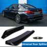 Gloss black universal rear bumper lip Image 5