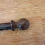 Curtain Rail - brown wood - Free to Collect Image 2