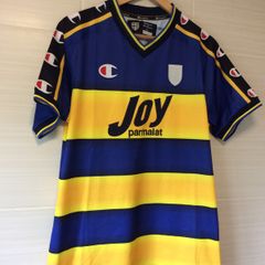 Parma Jersey. Season 2001/2002. Official Champion Home Jersey. Authentic Original From The Time. Not A Modern Day Remake.