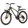 Mountain Bike 21 Speed 26 inch Wheel 42 cm Black Image 2