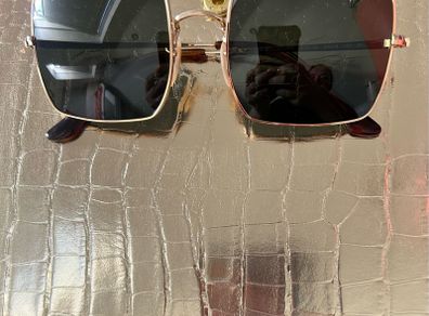 Ray-Ban Square 1971 Gold
