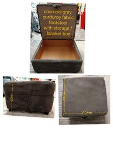 Bank Holiday sale reasonable offer accepted; Deal and absolute steal; Footstool Blanket Box Storage Box