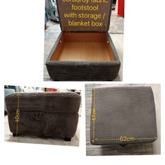 Bank Holiday sale reasonable offer accepted; Deal and absolute steal; Footstool Blanket Box Storage Box