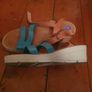 Spanish leather sandals, size EU 39 Image 2