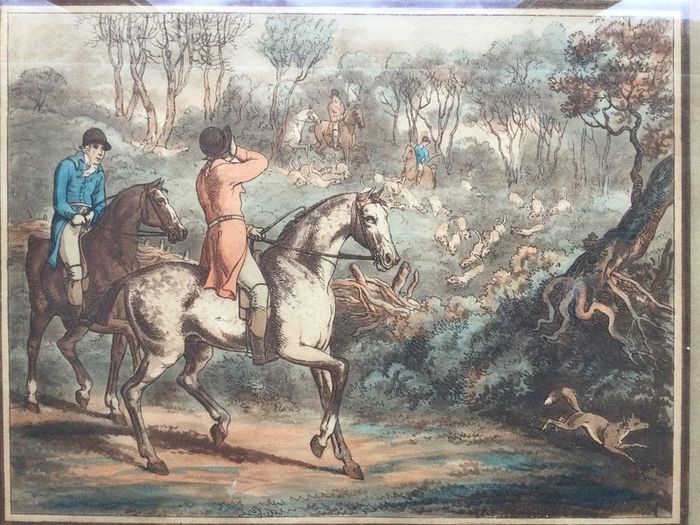 Art - Georgian Coloured Engravings X 2
