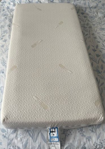 Nested Sorrento Cot Bed Grey & Mini Uni Mattress