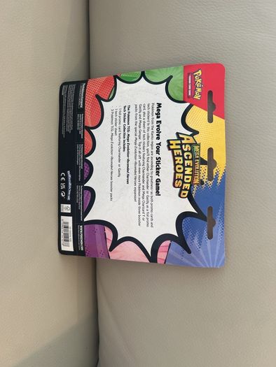 Pokemon TCG Ascended Heros 3 X Blister Pack