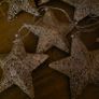 Christmas lights - gold glitter stars Image 9