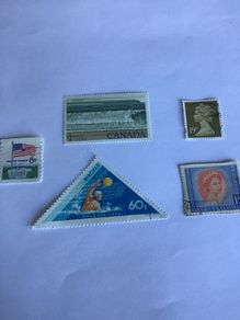 5 World stamps