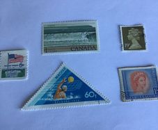5 World stamps