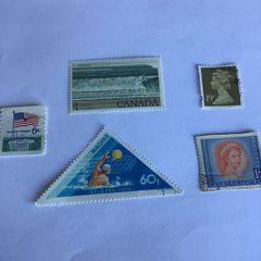 5 World stamps