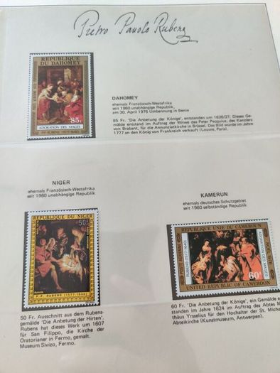Paul Rubens 55 Pages Stamps Album World Collection
