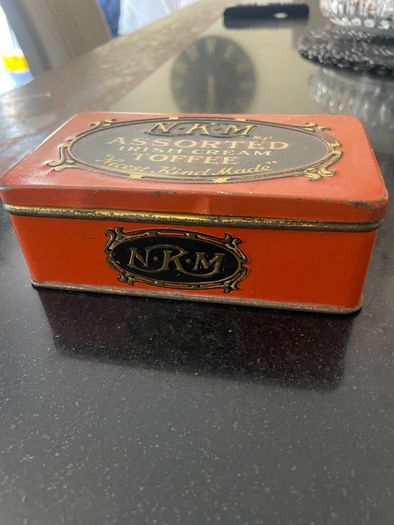 1940 NKM Toffee Tin