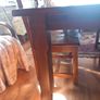 solid wood table & 4 chairs Image 2
