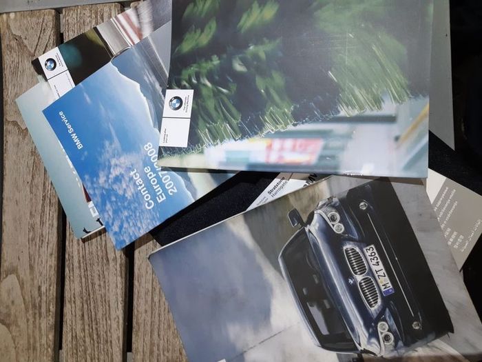 Bmw E60 E61 Handbook Owners Manual Wallet Pack Service Book