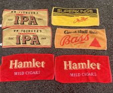 Vintage pub towels free postage