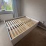IKEA BRIMNES King Size Bed Frame with Storage and Slatted Base Image 4