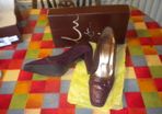 Designer Plum Shoes