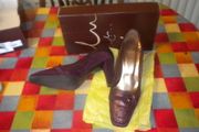 Designer Plum Shoes