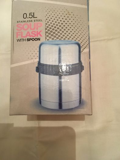 Stainless Steel Soup Flask, 0,5L