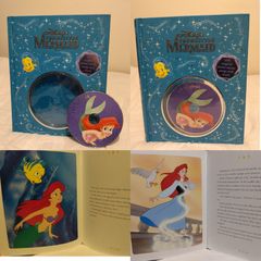 Disney,s The Little Mermaid Hardback Book And Cd