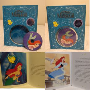 Disney,s The Little Mermaid Hardback Book And Cd