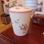 Porcelain Vintage Toothbrush Holder Image 3
